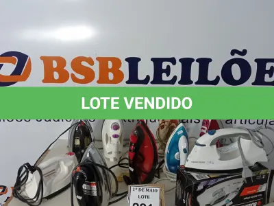 LOTE 221 - 09 FERROS ELÉTRICOS MARCAS E MODELOS DIVERSOS. (NO ESTADO) ATENÇÃO! FAZER A VISITAÇÃO ANTES DE ARREMATAR, NÃO SABEMOS SE FUNCIONA. LEILÃO NÃO TEM GARANTIA E NEM DEVOLUÇÃO, SUJEITO A POSSÍVEIS AVARIAS VISÍVEIS/OCULTAS E/OU AUSÊNCIA DE COMPONENTES.