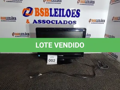 LOTE 002 - 01 TELEVISÃO MARCA SANSUI 110V . (NO ESTADO EM QUE SE ENCONTRA. SUJEITO A AVARIAS OCULTAS/VISÍVEIS.) AV9685R