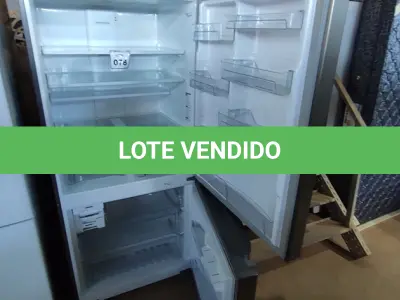 LOTE 078 - 01 GELADEIRA BRASTEMP 220V. (NO ESTADO EM QUE SE ENCONTRA. SUJEITO A AVARIAS OCULTAS/VISÍVEIS.) BH1556D