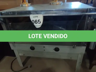 LOTE 065 - 01 FORNO ELÉTRICO. (NO ESTADO EM QUE SE ENCONTRA. SUJEITO A AVARIAS OCULTAS/VISÍVEIS.)