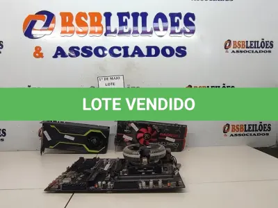 LOTE 368 - 01 PLACA MÃE I5 E 02 PLACAS DE VÍDEOS COM AVARIAS. (NO ESTADO) ATENÇÃO! FAZER A VISITAÇÃO ANTES DE ARREMATAR, NÃO SABEMOS SE FUNCIONA. LEILÃO NÃO TEM GARANTIA E NEM DEVOLUÇÃO, SUJEITO A POSSÍVEIS AVARIAS VISÍVEIS/OCULTAS E/OU AUSÊNCIA DE COMPONENTES.