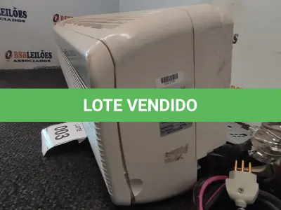 LOTE 003 - 01 EVAPORADORA TRANE. (NO ESTADO EM QUE SE ENCONTRA. SUJEITO A AVARIAS OCULTAS/VISÍVEIS.) AV9702W
