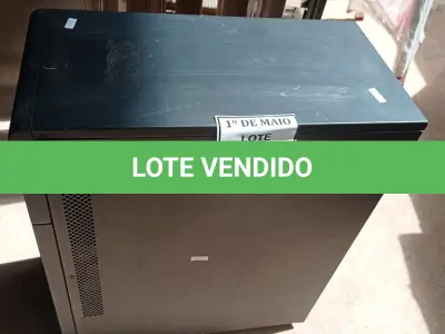 LOTE 299 - 01 NOBREAK HDS NEW MONO DE 10KVA. (NO ESTADO) ATENÇÃO! FAZER A VISITAÇÃO ANTES DE ARREMATAR, NÃO SABEMOS SE FUNCIONA. LEILÃO NÃO TEM GARANTIA E NEM DEVOLUÇÃO, SUJEITO A POSSÍVEIS AVARIAS VISÍVEIS/OCULTAS E/OU AUSÊNCIA DE COMPONENTES.
