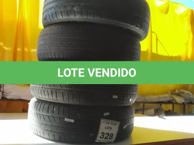 LOTE 328 - 04 PNEUS, SENDO 02 PNEUS 175/70 ARO 14 E 02 PNEUS 185/60 ARO 15 USADOS.  (NO ESTADO) ATENÇÃO! FAZER A VISITAÇÃO ANTES DE ARREMATAR, NÃO SABEMOS SE FUNCIONA. LEILÃO NÃO TEM GARANTIA E NEM DEVOLUÇÃO, SUJEITO A POSSÍVEIS AVARIAS VISÍVEIS/OCULTAS E/OU AUSÊNCIA DE COMPONENTES.
