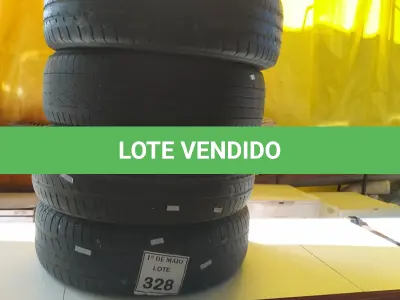 LOTE 328 - 04 PNEUS, SENDO 02 PNEUS 175/70 ARO 14 E 02 PNEUS 185/60 ARO 15 USADOS.  (NO ESTADO) ATENÇÃO! FAZER A VISITAÇÃO ANTES DE ARREMATAR, NÃO SABEMOS SE FUNCIONA. LEILÃO NÃO TEM GARANTIA E NEM DEVOLUÇÃO, SUJEITO A POSSÍVEIS AVARIAS VISÍVEIS/OCULTAS E/OU AUSÊNCIA DE COMPONENTES.