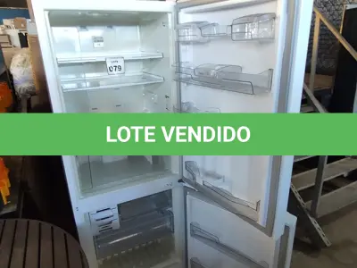LOTE 079 - 01 GELADEIRA BRASTEMP INVERSE 220V. (NO ESTADO EM QUE SE ENCONTRA. SUJEITO A AVARIAS OCULTAS/VISÍVEIS.) AV9584U