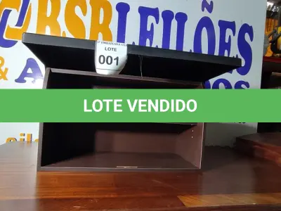 LOTE 001 - 01 ARMÁRIO SUSPENSO. (NO ESTADO EM QUE SE ENCONTRA. SUJEITO A AVARIAS OCULTAS/VISÍVEIS.)
