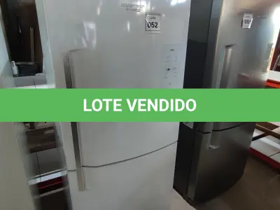 LOTE 052 - 01 GELADEIRA BRASTEMP INVERSE 220V. (NO ESTADO EM QUE SE ENCONTRA. SUJEITO A AVARIAS OCULTAS/VISÍVEIS.) AV9529U