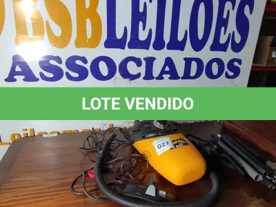 LOTE 027 - 01 ASPIRADOR. (NO ESTADO EM QUE SE ENCONTRA. SUJEITO A AVARIAS OCULTAS/VISÍVEIS.) AV9792E