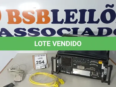 LOTE 254 - 01 APARELHO ANALISADOR DE COMUNICAÇÃO FIREBERD 6000.  (NO ESTADO) ATENÇÃO! FAZER A VISITAÇÃO ANTES DE ARREMATAR, NÃO SABEMOS SE FUNCIONA. LEILÃO NÃO TEM GARANTIA E NEM DEVOLUÇÃO, SUJEITO A POSSÍVEIS AVARIAS VISÍVEIS/OCULTAS E/OU AUSÊNCIA DE COMPONENTES.