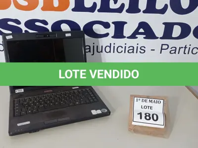 LOTE 180 - 01 NOTEBOOK SEM FONTE MARCA VECTOR.  (NO ESTADO) ATENÇÃO! FAZER A VISITAÇÃO ANTES DE ARREMATAR, NÃO SABEMOS SE FUNCIONA. LEILÃO NÃO TEM GARANTIA E NEM DEVOLUÇÃO, SUJEITO A POSSÍVEIS AVARIAS VISÍVEIS/OCULTAS E/OU AUSÊNCIA DE COMPONENTES.