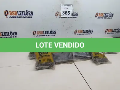 LOTE 365 - 10KG DE PREGO MARCA GERDAU. (NOVO) (NO ESTADO) ATENÇÃO! FAZER A VISITAÇÃO ANTES DE ARREMATAR, NÃO SABEMOS SE FUNCIONA. LEILÃO NÃO TEM GARANTIA E NEM DEVOLUÇÃO, SUJEITO A POSSÍVEIS AVARIAS VISÍVEIS/OCULTAS E/OU AUSÊNCIA DE COMPONENTES.