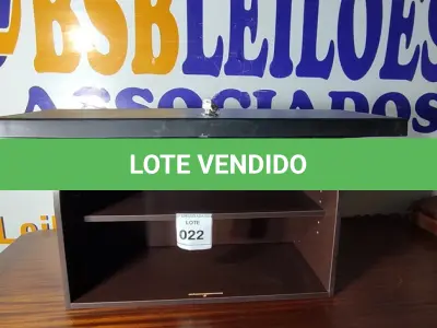 LOTE 022 - 01 ARMÁRIO SUSPENSO. (NO ESTADO EM QUE SE ENCONTRA. SUJEITO A AVARIAS OCULTAS/VISÍVEIS.)