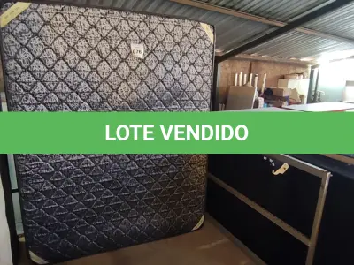 LOTE 076 - 01 COLCHÃO BOX CASAL. (NO ESTADO EM QUE SE ENCONTRA. SUJEITO A AVARIAS OCULTAS/VISÍVEIS.) AU1901F