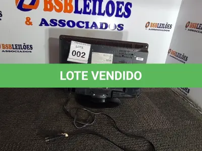 LOTE 002 - 01 TELEVISÃO MARCA SANSUI 110V . (NO ESTADO EM QUE SE ENCONTRA. SUJEITO A AVARIAS OCULTAS/VISÍVEIS.) AV9685R