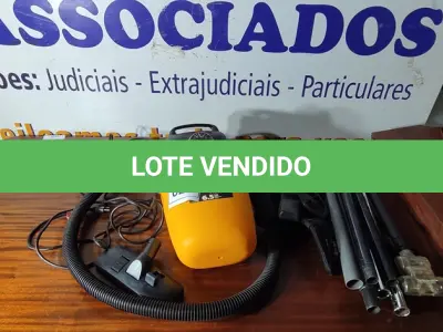 LOTE 027 - 01 ASPIRADOR. (NO ESTADO EM QUE SE ENCONTRA. SUJEITO A AVARIAS OCULTAS/VISÍVEIS.) AV9792E