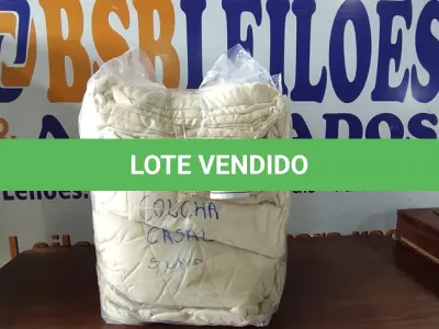 LOTE 185 - 05 COLCHAS DE CASAL. (NO ESTADO EM QUE SE ENCONTRA. SUJEITO A AVARIAS OCULTAS/VISÍVEIS.)