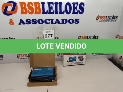LOTE 277 - 01 POWERVERTER ULTRA COMPACT INVERTER. (NO ESTADO EM QUE SE ENCONTRA. SUJEITO A AVARIAS OCULTAS/VISÍVEIS.)