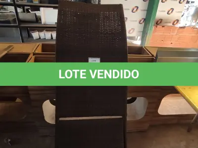 LOTE 252 - 01 CADEIRA DE JARDIM (ESPREGUIÇADEIRA). (NO ESTADO EM QUE SE ENCONTRA. SUJEITO A AVARIAS OCULTAS/VISÍVEIS.)  BH1589G