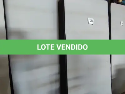LOTE 160 - 02 BASES DE CAMA BOX CASAL. (NO ESTADO EM QUE SE ENCONTRA. SUJEITO A AVARIAS OCULTAS/VISÍVEIS.)