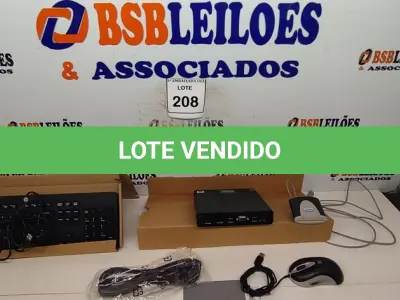 LOTE 208 - 01 CPU HP, TECLADO, MOUSE E FONTE. (NO ESTADO EM QUE SE ENCONTRA. SUJEITO A AVARIAS OCULTAS/VISÍVEIS.) BD0549X