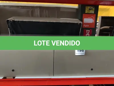LOTE 198 - 01 ARMÁRIO SUSPENSO EM AÇO DUPLO. (NO ESTADO EM QUE SE ENCONTRA. SUJEITO A AVARIAS OCULTAS/VISÍVEIS.)