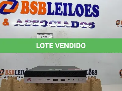 LOTE 329 - 01 CPU HP ELITE DESCK SEM FONTE.  (NO ESTADO EM QUE SE ENCONTRA. SUJEITO A AVARIAS OCULTAS/VISÍVEIS.) BD0552P
