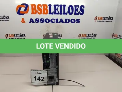 LOTE 142 - 01 CPU DELL CORE I5 COM 16GB DE RAM.  (NO ESTADO EM QUE SE ENCONTRA. SUJEITO A AVARIAS OCULTAS/VISÍVEIS.) SN 1CPRXK2