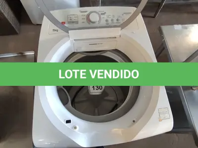 LOTE 130 - 01 LAVA ROUPA BRASTEMP 15KG 127VOLTS. (NO ESTADO EM QUE SE ENCONTRA. SUJEITO A AVARIAS OCULTAS/VISÍVEIS.) AV9913Y