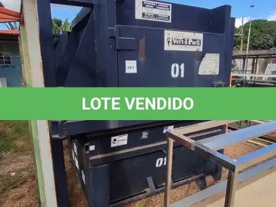 LOTE 261 - 01 COMPACTADORA. (NO ESTADO EM QUE SE ENCONTRA. SUJEITO A AVARIAS OCULTAS/VISÍVEIS.) AV9430J