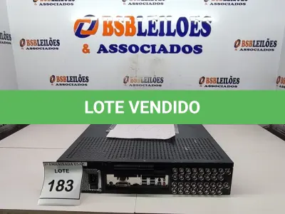 LOTE 183 - 01 DVR TYCO EXACQ 16 CANAIS (NO ESTADO EM QUE SE ENCONTRA. SUJEITO A AVARIAS OCULTAS/VISÍVEIS.)