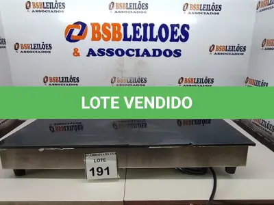 LOTE 191 - 01 FOGÃO DE INDUÇÃO RTCSMP INSTALL HOLD-LINE 120V. (NO ESTADO EM QUE SE ENCONTRA. SUJEITO A AVARIAS OCULTAS/VISÍVEIS.)