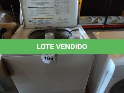 LOTE 166 - 01 LAVA ROUPA (WASHER) WHIRLPOOL 110V. (NO ESTADO EM QUE SE ENCONTRA. SUJEITO A AVARIAS OCULTAS/VISÍVEIS.) BF8708W