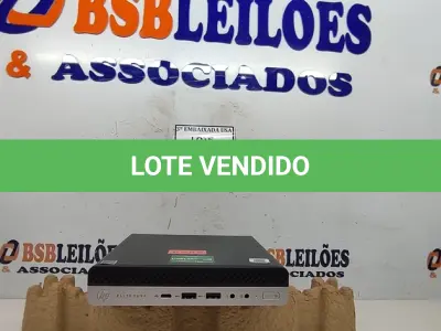 LOTE 323 - 01 CPU HP ELITE DESCK SEM FONTE.  (NO ESTADO EM QUE SE ENCONTRA. SUJEITO A AVARIAS OCULTAS/VISÍVEIS.) BD0546S