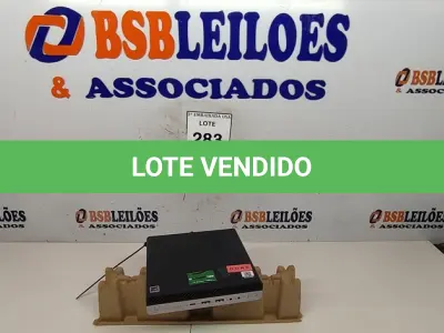 LOTE 283 - 01 CPU HP ELITE DESCK SEM FONTE.  (NO ESTADO EM QUE SE ENCONTRA. SUJEITO A AVARIAS OCULTAS/VISÍVEIS.) BD0546A