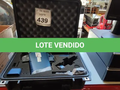 LOTE 439 - 01 KIT RADAR MÓVEL MARCA LASER TECH. (NO ESTADO) ATENÇÃO! FAZER A VISITAÇÃO ANTES DE ARREMATAR, NÃO SABEMOS SE FUNCIONA. LEILÃO NÃO TEM GARANTIA E NEM DEVOLUÇÃO, SUJEITO A POSSÍVEIS AVARIAS VISÍVEIS/OCULTAS E/OU AUSÊNCIA DE COMPONENTES.