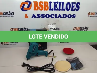 LOTE 125 - 01 POLITRIZ AUTOMOTIVA ANGULAR 700W 6VELOCIDADES 600-4000RPM 220V COM PUNHO, CHAVE, DISCO E BOINA DE LÃ  (NOVO) (NO ESTADO) ATENÇÃO! FAZER A VISITAÇÃO ANTES DE ARREMATAR, NÃO SABEMOS SE FUNCIONA. LEILÃO NÃO TEM GARANTIA E NEM DEVOLUÇÃO, SUJEITO A POSSÍVEIS AVARIAS VISÍVEIS/OCULTAS E/OU AUSÊNCIA DE COMPONENTES.