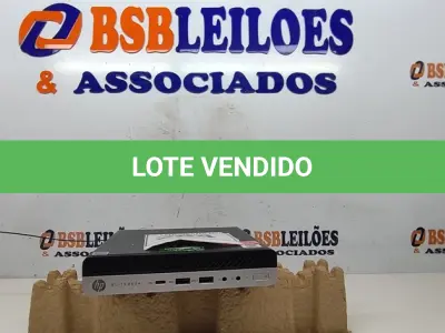 LOTE 284 - 01 CPU HP ELITE DESCK SEM FONTE.  (NO ESTADO EM QUE SE ENCONTRA. SUJEITO A AVARIAS OCULTAS/VISÍVEIS.) BD1048V