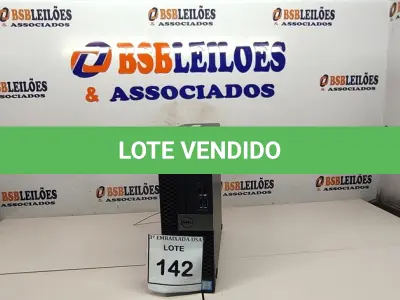 LOTE 142 - 01 CPU DELL CORE I5 COM 16GB DE RAM.  (NO ESTADO EM QUE SE ENCONTRA. SUJEITO A AVARIAS OCULTAS/VISÍVEIS.) SN 1CPRXK2