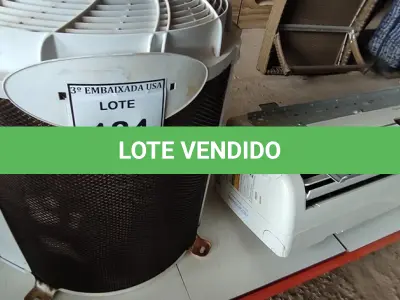 LOTE 184 - 01 AR CONDICIONADO SPRINGER 18,000 BTUS SEM CONTROLE. (NO ESTADO EM QUE SE ENCONTRA. SUJEITO A AVARIAS OCULTAS/VISÍVEIS.) BF8458L