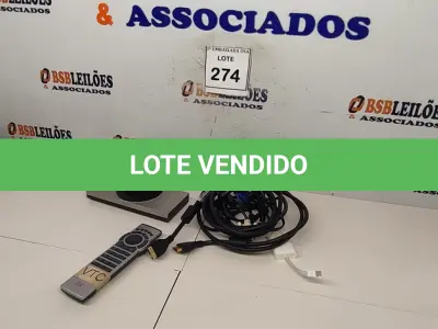 LOTE 274 - 01 CAMERA CISCO PARA VIDEO CONFERENCIA. (NO ESTADO EM QUE SE ENCONTRA. SUJEITO A AVARIAS OCULTAS/VISÍVEIS.)