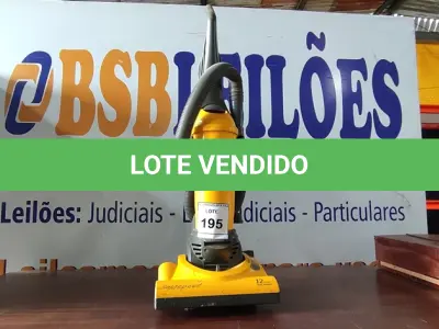 LOTE 195 - 01 ASPIRADOR DE PÓ LIGHT SPEED 110V (VACUUM CLEANER). (NO ESTADO EM QUE SE ENCONTRA. SUJEITO A AVARIAS OCULTAS/VISÍVEIS.) AV9669J