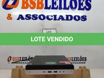 LOTE 326 - 01 CPU HP ELITE DESCK SEM FONTE.  (NO ESTADO EM QUE SE ENCONTRA. SUJEITO A AVARIAS OCULTAS/VISÍVEIS.) BD1050X