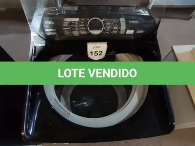 LOTE 152 - 01 MÁQUINA DE LAVAR ROUPAS PANASONIC 17KG 220V.  (NO ESTADO EM QUE SE ENCONTRA. SUJEITO A AVARIAS OCULTAS/VISÍVEIS.) BH1472M