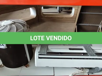 LOTE 184 - 01 AR CONDICIONADO SPRINGER 18,000 BTUS SEM CONTROLE. (NO ESTADO EM QUE SE ENCONTRA. SUJEITO A AVARIAS OCULTAS/VISÍVEIS.) BF8458L