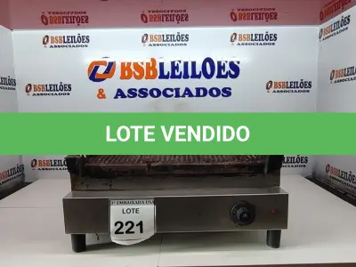 LOTE 221 - 01 CHAPA. (GRILL). (NO ESTADO EM QUE SE ENCONTRA. SUJEITO A AVARIAS OCULTAS/VISÍVEIS.) AV9731Y