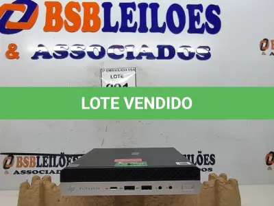 LOTE 291 - 01 CPU HP ELITE DESCK SEM FONTE.  (NO ESTADO EM QUE SE ENCONTRA. SUJEITO A AVARIAS OCULTAS/VISÍVEIS.) BD0547W