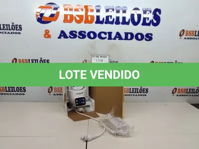 LOTE 215 - 01 CÂMERA DUPLA IP WIFI INTELIGENTE EXTERNA APPS YOOSEE ALTO FALANTE MICROFONE GIRA 360GRAUS COM LEDES BRANCO FOTOSSENSÍVEL 1080P   (NOVO) (NO ESTADO) ATENÇÃO! FAZER A VISITAÇÃO ANTES DE ARREMATAR, NÃO SABEMOS SE FUNCIONA. LEILÃO NÃO TEM GARANTIA E NEM DEVOLUÇÃO, SUJEITO A POSSÍVEIS AVARIAS VISÍVEIS/OCULTAS E/OU AUSÊNCIA DE COMPONENTES.