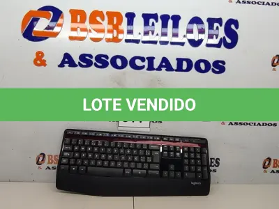 LOTE 311 - 01 TECLADO PARA COMPUTADORE. (NO ESTADO EM QUE SE ENCONTRA. SUJEITO A AVARIAS OCULTAS/VISÍVEIS.)