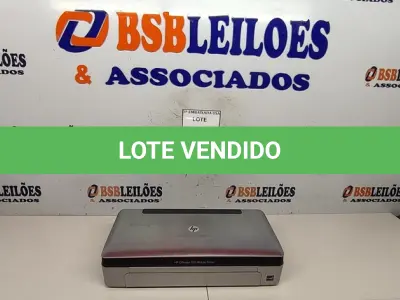 LOTE 288 - 01 PRINTER-HPCB368A. (NO ESTADO EM QUE SE ENCONTRA. SUJEITO A AVARIAS OCULTAS/VISÍVEIS.) CNBJM37066